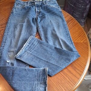 Classic Blue Men's Straight Jeans